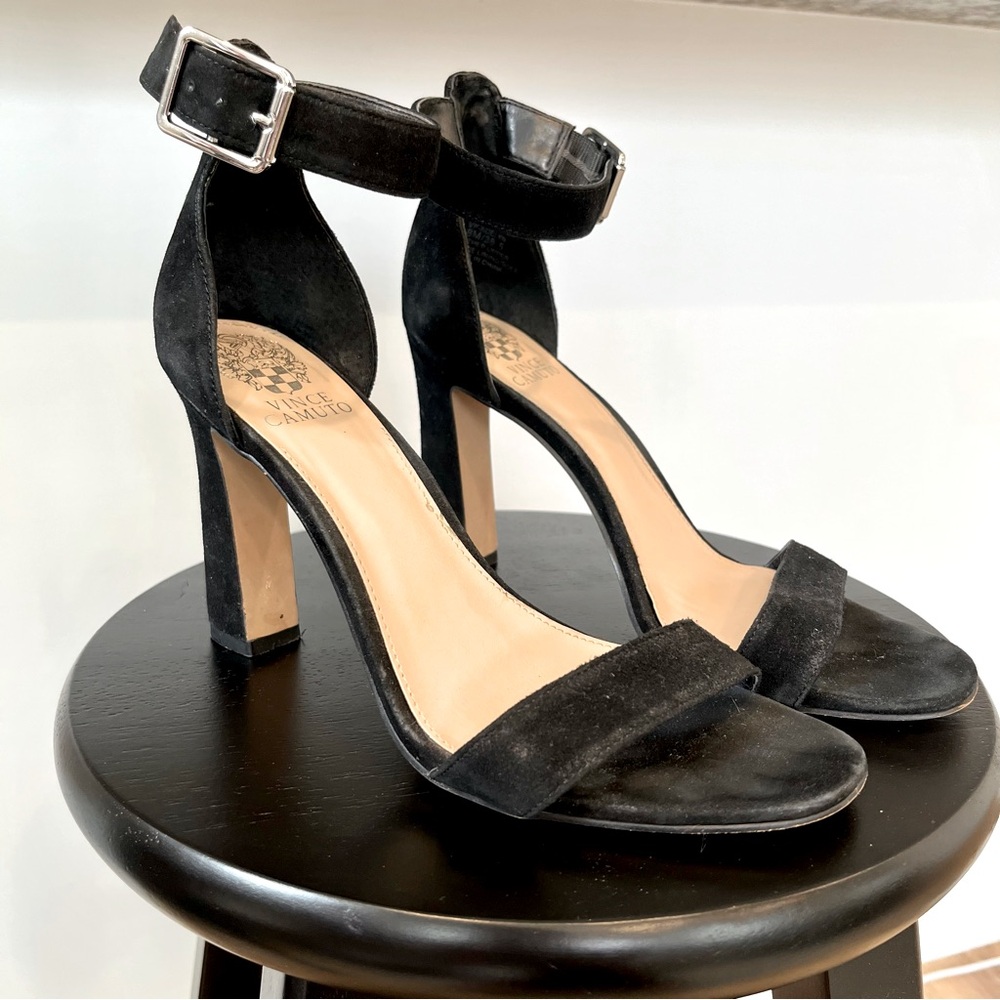 Vince Camuto ankle strap heels